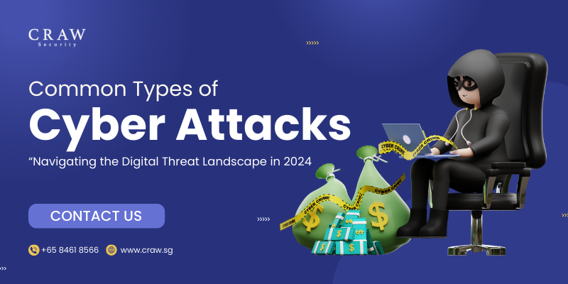 Common Types of Cyber Attacks: Navigating the Digital Threat Landscape in 2024
